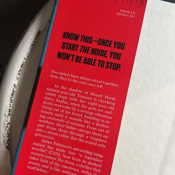 💥🔴 James Patterson The Noise HARDCOVER - Picture 2 of 4